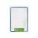 PIZARRA BLANCA LIDERPAPEL 21X30 CM MAGNETICA DOBLE CARA LISA CON ROTULADOR IMAN Y BORRADOR