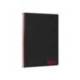 CUADERNO ESPIRAL LIDERPAPEL A4 WONDER TAPA PLASTICO 80H 90GR PAUTA ESTRECHA 2,5MM CON MARGEN COLOR NEGRO