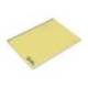 CUADERNO ESPIRAL LIDERPAPEL A4 WONDER TAPA PLASTICO 80H 90GR PAUTA ESTRECHA 2,5MM CON MARGEN COLOR AMARILLO