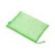 BOLSA ZIPPER BAG LIDERPAPEL POLIESTER TRANSPIRABLE MULTIUSOS DIN A5 VERDE PASTEL