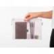 BOLSA ZIPPER BAG LIDERPAPEL POLIESTER TRANSPIRABLE MULTIUSOS DIN A5 BLANCO