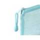 BOLSA ZIPPER BAG LIDERPAPEL POLIESTER TRANSPIRABLE MULTIUSOS TICKET 230X115 MM AZUL PASTEL