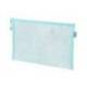 BOLSA ZIPPER BAG LIDERPAPEL POLIESTER TRANSPIRABLE MULTIUSOS DIN A5 AZUL PASTEL