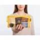 BOLSA ZIPPER BAG LIDERPAPEL POLIESTER TRANSPIRABLE MULTIUSOS TICKET 230X115 MM AMARILLO