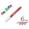 ROTULADOR CARIOCA JUMBO ROJO PUNTA GRUESA CAJA DE 12 UNIDADES
