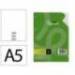 RECAMBIO LIDERPAPEL DIN A5 100 HOJAS 75 GR LISO SIN MARGEN 6 TALADROS