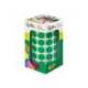 GOMETS LIDERPAPEL AUTOADHESIVO S CIRCULOS 15 MM VERDE ROLLO DE 2500 UNIDADES EN CAJA DE CARTON