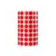 GOMETS LIDERPAPEL AUTOADHESIVO S CIRCULOS 10,5 MM ROJO ROLLO DE 6000 UNIDADES EN CAJA DE CARTON
