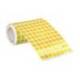 GOMETS LIDERPAPEL AUTOADHESIVO S CIRCULOS 10,5 MM AMARILLO ROLLO DE 6000 UNIDADES EN CAJA DE CARTON