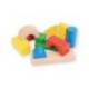 JUEGO INFANTIL IMAGINOVO MADERA CONSTRUCCION DE BLOQUES +12 MESES 100 PIEZAS 29X29X3,5CM