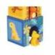 JUEGO INFANTIL IMAGINOVO CUBOS APILABLES NIDOS DINOSAURIOS +12 MESES 12 PIEZAS 13X13X13CM