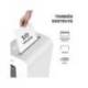 DESTRUCTORA DE DOCUMENTOS FELLOWES LX65 CAPACIDAD 10H SEGURIDAD P4 DESTRUYE GRAPAS CLIPS Y TARJETAS