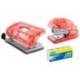 GRAPADORA RAPID MINI F4 COLOUR BREEZE USA GRAPAS 24/6 Y 26/6 COLOR CORAL EN BLISTER