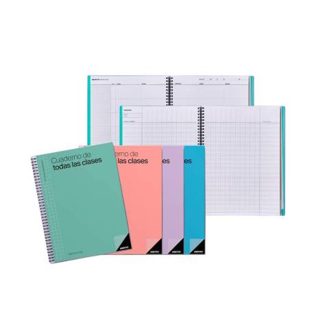 Bloc de todas las clases Additio evaluacion continua Din A4 profesores