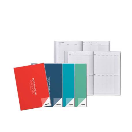 Agenda programación Additio mensual y semanal en castellano profesores