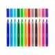 Rotulador Liderpapel Jumbo gruesa lavables caja de 12 colores