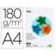 Cartulina marca Liderpapel 4 colores surtidos a4 180 g/m2
