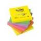 Bloc de notas adhesivas Z-Notes Post-it ®. Colores surtidos