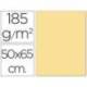 Cartulina Guarro crema 500 x 650 mm de 185 g/m2