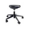 TABURETE LEITZ ERGO CON ASIENTO TRIANGULAR 5 RUEDAS GIRATORIAS REGULABLE EN ALTURA HASTA 59 CM NEGRO