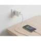 CARGADOR DE PARED USB-A Y USB-C Q-CONNECT 20 W BLANCO