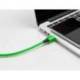 CABLE USB-C A USB-C Q-CONNECT PVC LONGITUD 1M VERDE