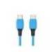 CABLE USB-C A USB-C Q-CONNECT PVC LONGITUD 2M AZUL