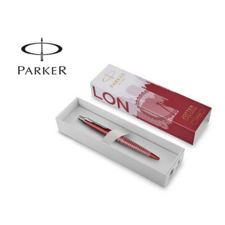 BOLIGRAFO PARKER JOTTER EDICION ESPECIAL GLOBAL ICONOS LONDRES ROJO