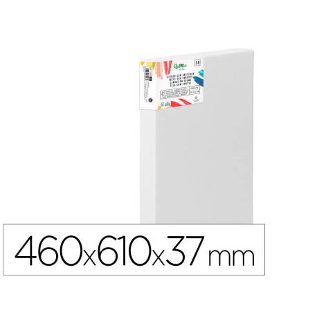 BASTIDOR 3D EXTRAGRUESO LIDERPAPEL 12P GRAPADO PARTE TRASERA ALGODON 100% 46X61 CM GRAMAJE 380G/M2 CERTIFICADO