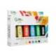 PINTURA GOUACHE/TEMPERA LIDERPAPEL CAJA DE 6 TUBOS DE PLASTICO DE 75 ML COLORES SURTIDOS