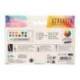 ACUARELA LIDERPAPEL 12 COLORES CON PINCEL DE AGUA RELLENABLE ESTUCHE DE PLASTICO