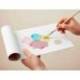 PALETAS DE PAPEL DESECHABLES LIDERPAPEL PARA PINTURA 40 HOJAS GRAMAJE 58G/M2 CON AGUJERO PARA PULGAR