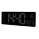RELOJ Q-CONNECT DE PARED Y SOBREMESA DIGITAL CON TEMPERATURA Y MANDO A DISTANCIA 387X32X130 MM