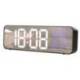RELOJ Q-CONNECT DE PARED Y SOBREMESA DIGITAL CON TEMPERATURA 230X35X70 MM