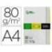 Papel color marca Liderpapel A4 80 g/m2 Colores Surtidos 500 hojas