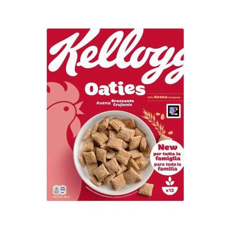 CEREALES DE DESAYUNO KELLOGG OATIES AVENA CRUJIENTE CAJA DE 360 GR