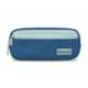 ESTUCHE PORTATODO LIDERPAPEL DUO 2 CREMALLERAS CON BOLSILLOFRONTAL AZUL OSCURO 220X90X50 MM