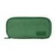 ESTUCHE PORTATODO LIDERPAPEL FUNKY 3 CREMALLERAS CON APERTURAS LATERALES VERDE BLANCO AZUL 220X100X65 MM