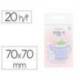 BLOC NOTAS ADHESIVAS IMAGINOVO MEOW 20 HOJAS FLORERO 70X70 MM