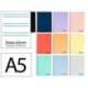 Bloc Liderpapel DIN A5 wonder pauta estrecha 2,5mm 80 hojas tapa plástico 90 gr color “no se puede elegir”