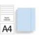 CUADERNO INGENIOX FOAM A4 80H RAYADO HORIZONTAL AZUL PASTEL