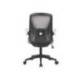 SILLA Q-CONNECT OFICINA TERNI MALLA ALT MAX 1050 MM ANC 500 MM PROF 480 MM COLOR GRIS CUERPO NEGRO
