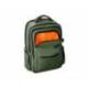 MOCHILA ANTARTIK VOLT 5 COMPARTIMENTOS COLOR VERDE MILITAR INTERIOR NARANJA 450X180X330 MM