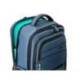 MOCHILA ANTARTIK VOLT 5 COMPARTIMENTOS COLOR AZUL MARINO INTERIOR TURQUESA 450X180X330 MM