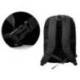 MOCHILA ANTARTIK SLIM 3 COMPARTIMENTOS COLOR NEGRO 450X150X330 MM