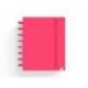 CUADERNO INGENIOX FOAM A5 80H RAYADO HORIZONTAL ROJO