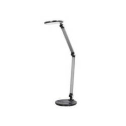 LAMPARA DE OFICINA Q-CONNECT SOBREMESA PROFESIONAL ALUMINIO 9W 120 LED CARGADOR MOVIL COLOR NEGRO