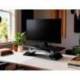 SOPORTE Q-CONNECT PARA MONITOR CON PLATAFORMA GIRATORIA AJUSTABLE DOS ALTURAS 411X287X99 MM
