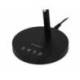 LAMPARA DE OFICINA Q-CONNECT SOBREMESA ABS TACTIL 6W 32 LED 150LM COLOR NEGRO