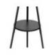 PERCHERO METALICO MAUL AVALON PIE 9 COLGADORES COLOR NEGRO 1800X310 MM